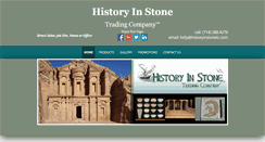 Desktop Screenshot of historyinstonetc.com